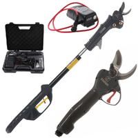 Zanon Viper SV 45 - Forbice elettrica da potatura su asta - 50.4V 3.2 Ah  - 100 cm - Diametro di taglio 45mm