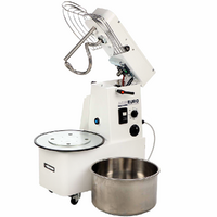 Impastatrice a spirale sollevabile Mixer 1500 H2O Deluxe - Da 12 Kg trifase 2 velocità ad alta idratazione