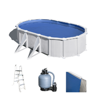 Gre Atlantis Ovale 500x300x132cm - Piscina fuori terra in acciaio