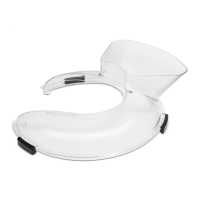 KitchenAid 5KSMBLPS - Coperchio versatore antispruzzo per ciotole grandi