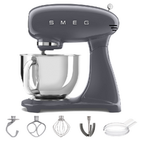 Smeg Full Color Grafite - Impastatrice Planetaria - Vasca in Inox da 4,8 litri