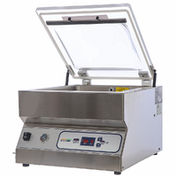 Macchina sottovuoto a campana Euro 4100 Pro Inox Gas Inerte - Barra saldante da 40cm