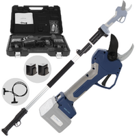 Bullmach ARTEMIS 45 - Forbice elettrica da potatura su asta 150-210 cm - 2x 21.6V 4Ah - Diametro di taglio 45mm