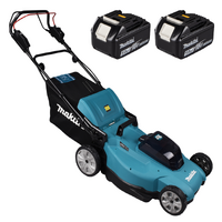 Makita DLM539PT2 - Tagliaerba a batteria - 36V - Taglio 53 cm - 2x 18V 5Ah