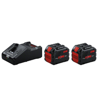 Bosch - ProCORE Starter Set 18V per Linea Blu Professional - Con due batterie da 12.0 Ah e caricabatteria