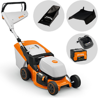 STIHL RMA 243 - Tagliaerba a batteria Taglio 41 cm - Batteria e caricabatterie