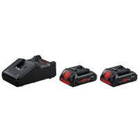 Bosch - Set ProCORE GAL 18V-40 per Linea Blu Professional - Con due batterie da 4.0 ah e caricabatteria