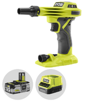 Ryobi RVI18-0 - Compressore a batteria portatile - Batteria e caricabatteria