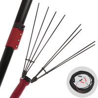 Archman AB01 - Abbacchiatore elettrico 220/315 cm a batteria tipo auto con cavo in dotazione - Asta telescopica - Scegli tra più configurazioni