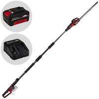 Einhell GP-HH 18/50 Li T BL - Tagliasiepi a batteria su asta telescopica - Batteria e caricabatteria