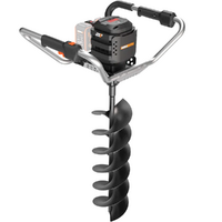 Worx Nitro WG865E.9 - Trivella a batteria - 40V - SENZA BATTERIE E CARICABATTERIE