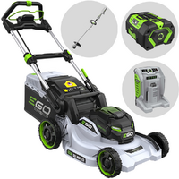 EGO LM1914E-SP - Tagliaerba a batteria trazionato - 56V/6Ah - Taglio 47 cm - Decespugliatore ST1300E-S in omaggio!