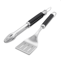 Kit pinze e spatola Precision per barbecue Weber