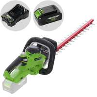 Greenworks G48HT - Tagliasiepi elettrico a batteria 48V/2Ah - Lama da 51 cm