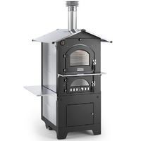 Fontana Gusto - Forno a legna da esterno 100X65 cm - Display digitale