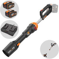 Worx NITRO WG585E - Soffiatore a batteria - 2 batterie 20V 4Ah - Scegli tra più configurazioni