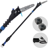 Vesco X150AT - Potatore a batteria su asta telescopica - 160-250 cm - 2x 21.6V 2.5Ah