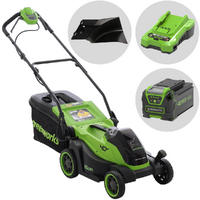 Greenworks MO40L411-01 - Tagliaerba a batteria - 40V/4Ah - Taglio 36 cm
