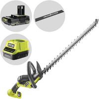 Ryobi RY18HT55A-120 - Tagliasiepi a batteria 18V/2Ah - Lama da 55 cm