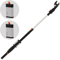 Fiskars eLopper Bypass - Svettatoio a batteria - 90/140 cm - 24V - 2x 12V 4Ah - Diametro di taglio 32mm