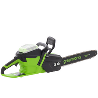 Greenworks CS40O6 - Motosega a batteria 60V - Lama da 40cm - SENZA BATTERIE E CARICABATTERIE
