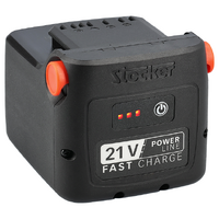Batteria Fast Charge 21V 4,0Ah - STOCKER