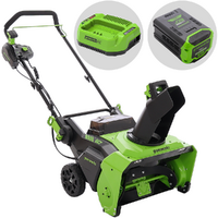 Greenworks GD60ST - Spazzaneve a batteria - 60V 4Ah