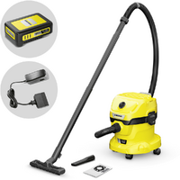 Karcher WD 2-18 - Bidone aspiratutto - Fusto 12 l - 18V 2,5Ah - Scegli tra più configurazioni
