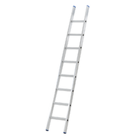 Gierre AL610 - Scala agricola conica in alluminio - 8 gradini - 2.22 m - Altezza stimata operativa 3.16 m
