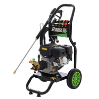 Ribimex RX21T - Idropulitrice a scoppio - 200 bar 678 l/h - Motore Loncin a benzina 196cc