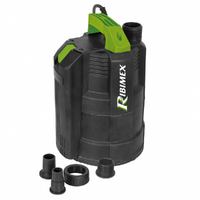 Ribimex PRPVC365A - Pompa sommersa elettrica acque chiare - 350W - Raccordi 25/32 mm