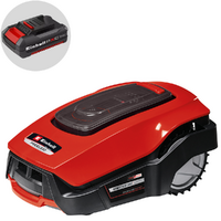 Einhell FREELEXO 800 LCD BT - Robot rasaerba con filo perimetrale - Batteria a litio 18V/2Ah