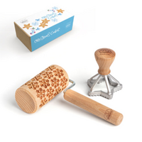 Set Biscotti Natale Blu - Marcato