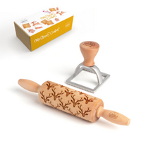 Set Biscotti Natale Giallo - Marcato