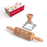 Set Biscotti Natale Rosso - Marcato