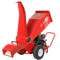 Attila ATS 1300 DL - Biotrituratore a scoppio - Motore a benzina Loncin da 420cc - Doppia configurazione di scarico