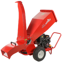 Attila ATS 1300 DLE - Biotrituratore a scoppio - Motore Loncin da 420cc con avviamento elettrico - Doppia configurazione di scarico