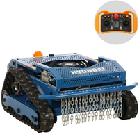 Hyundai Raptor RG540 - Robot Trinciaerba cingolato ibrido (scoppio + batteria) - Radiocomandato