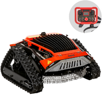 Stocker Titan 500 - Robot Trinciaerba cingolato ibrido (scoppio + batteria) - Radiocomandato