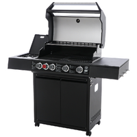 Clementi Aria 4 - Barbecue a gas - Con fornello laterale