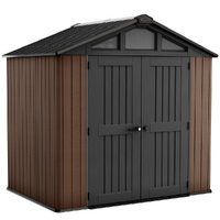 Keter Stronghold 8X6 - Casetta da giardino - Con porta a doppia anta - 249x178x241 cm