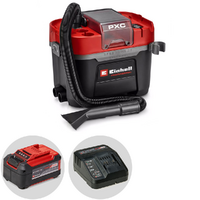 Einhell TP-VC 18/10 Li BL L-Solo - Aspiratutto a batteria - Batteria e caricabatteria