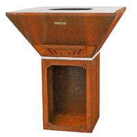 Colorado - Barbecue a legna in corten