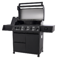 Clementi Terra 5 - Barbecue a gas - Con fornello laterale