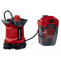 Einhell GE-DP 18/25 LL Li - Solo - Pompa a immersione acque scure - SENZA BATTERIA E CARICABATTERIA