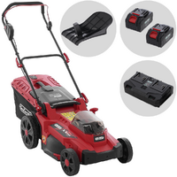 GeoTech X-Line LM-40V - Tagliaerba a batteria - 40V - Taglio 43 cm - Batterie e caricabatterie