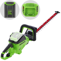Greenworks HT6606R - Tagliasiepi a batteria 60V - Batterie e caricabatterie