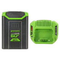 Starter Kit GreenWorks 60V 2Ah Batteria + Caricabatterie