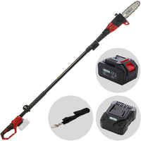 GeoTech X-Line PC-20V - Potatore a batteria su asta - 185/265 cm - 20V - Batterie e caricabatterie