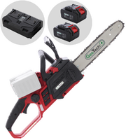 GeoTech X-Line CS-40V - Elettrosega a batteria - Barra 30 cm - 40V - Batterie e caricabatterie